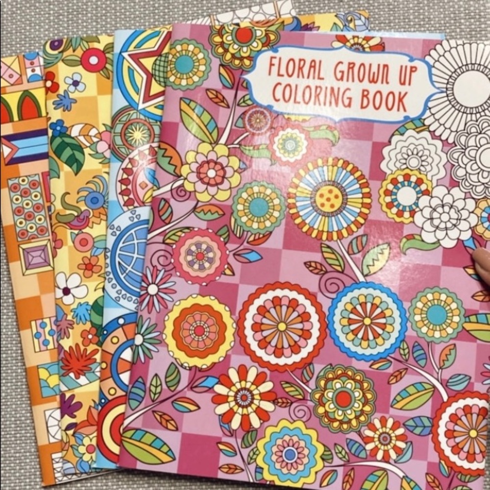 Grown Up Coloring Book (Bundle Set)